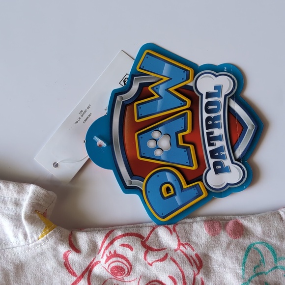 Paw Patrol 12 months Pup Power Tshirt and Short Set, Everest and Skye - Picture 5 of 11